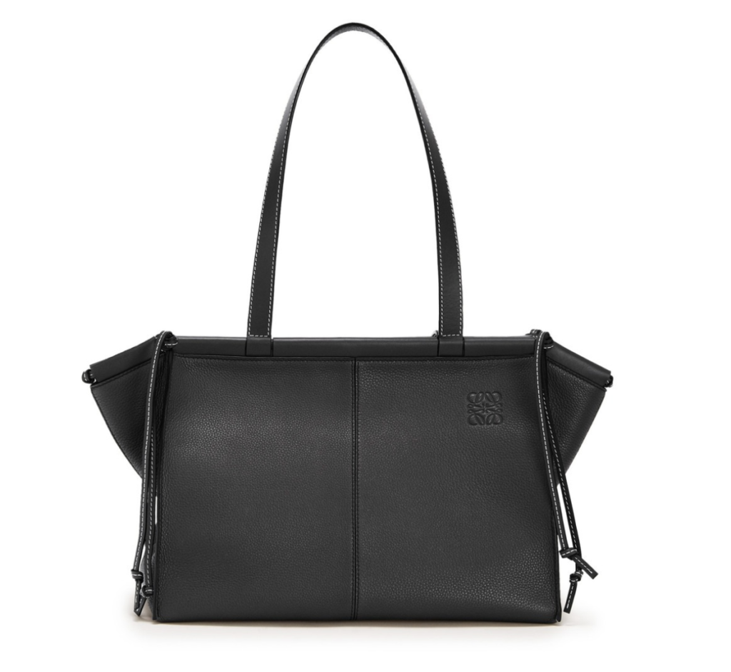 LOEWE(ロエベ)のCushion leather tote bag【Black】